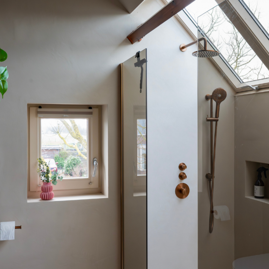 Microcement badkamer Roelofarendsveen