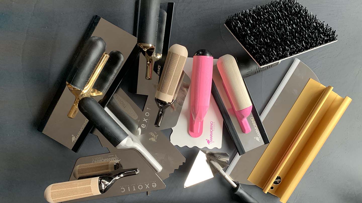 Gereedschap stucmeester