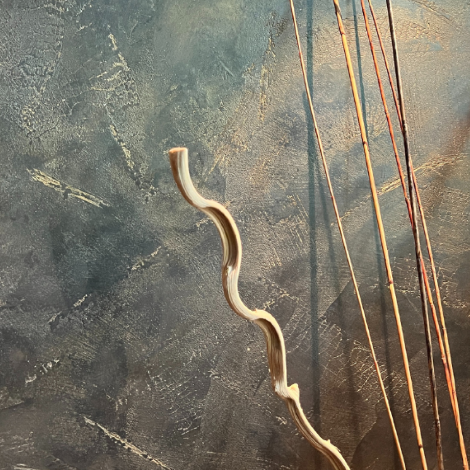 Zwart/gouden marmer-stucco badkamer