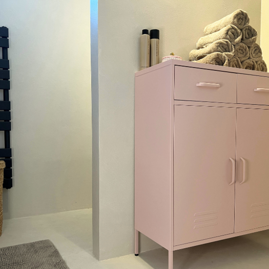 Microcement badkamer in Roelofarendsveen