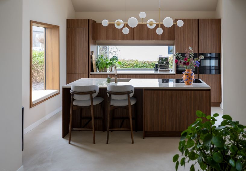 Microcement keukenvlooer Roelofarendsveen