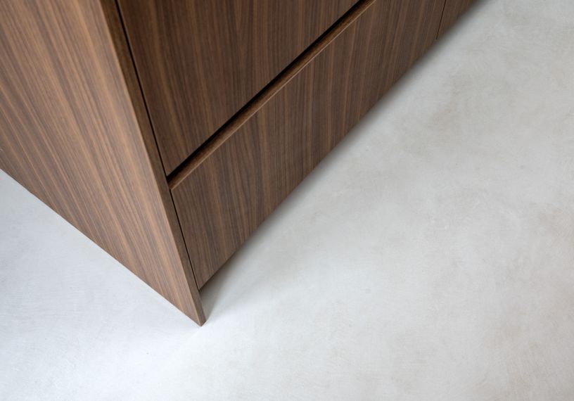 Microcement keukenvloer Roelofarendsveen