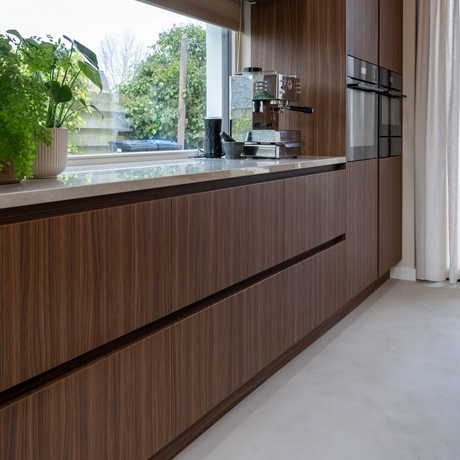 Microcement keukenvloer Roelofarendsveen