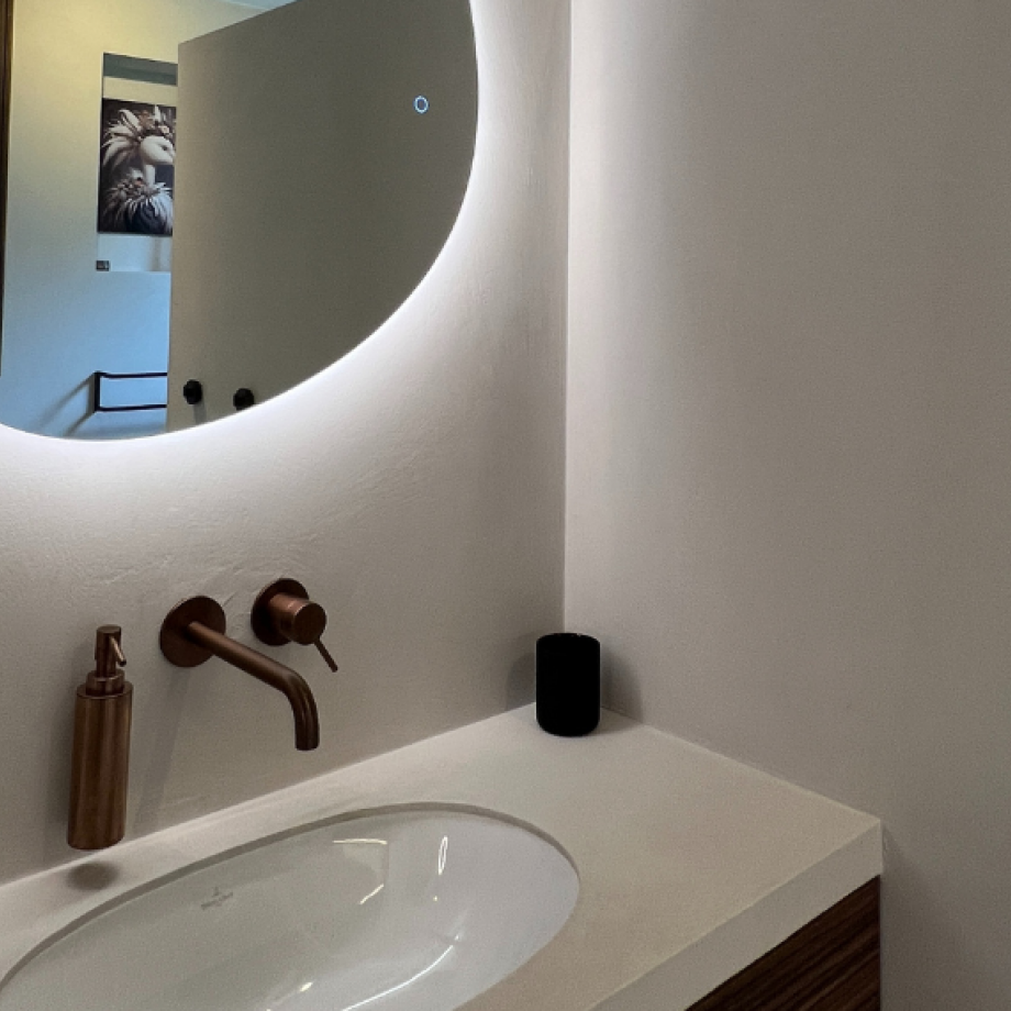 Microcement badkamer Lisse