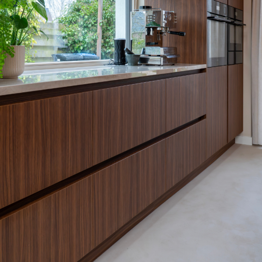 Microcement keukenvloer Roelofarendsveen