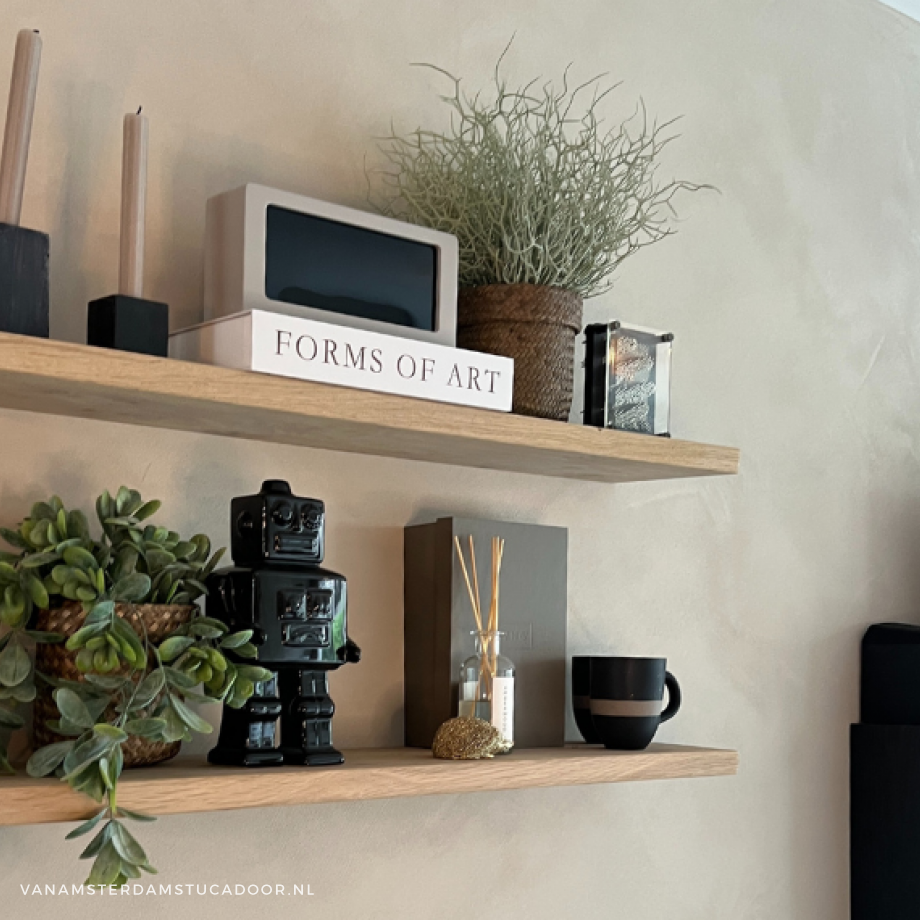 Mineral finish woonkamer Roelofarendsveen