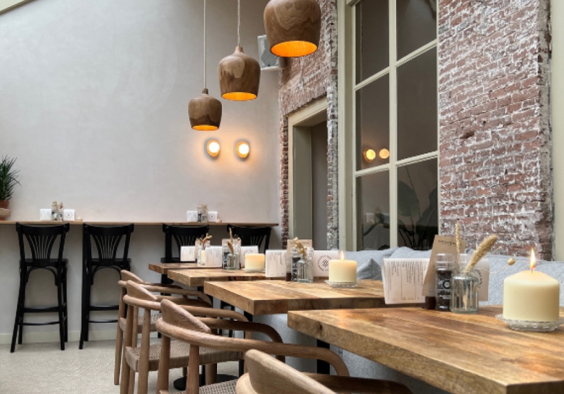 Restaurant microcment