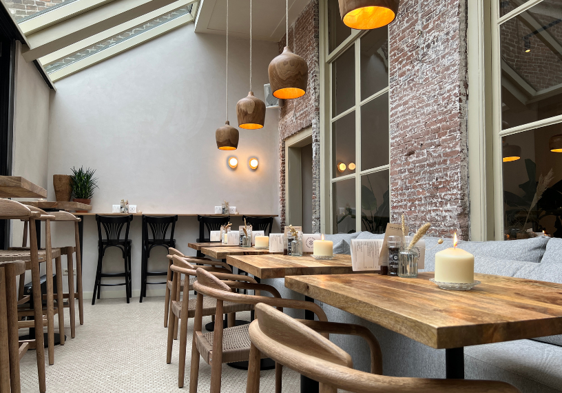 Microcement restaurant