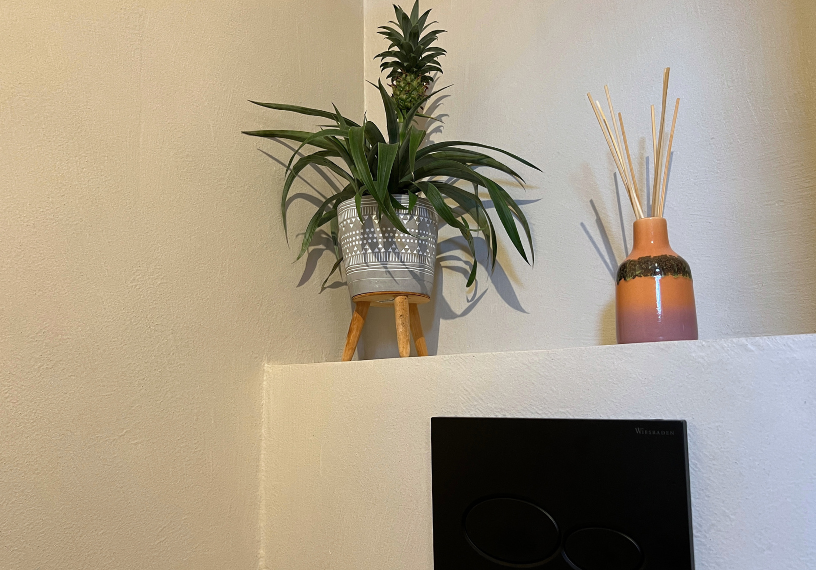 Microcement badkamer in Roelofarendsveen
