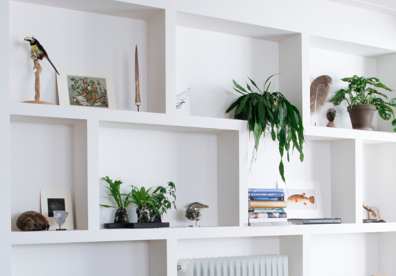 Gestucte wandkast Rijpwetering