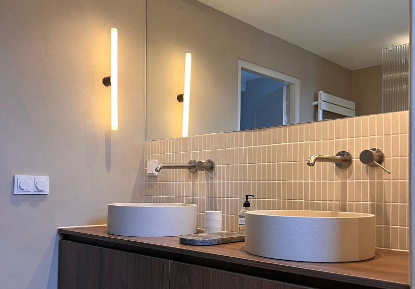 Microcement badkamer Roelofarendsveen