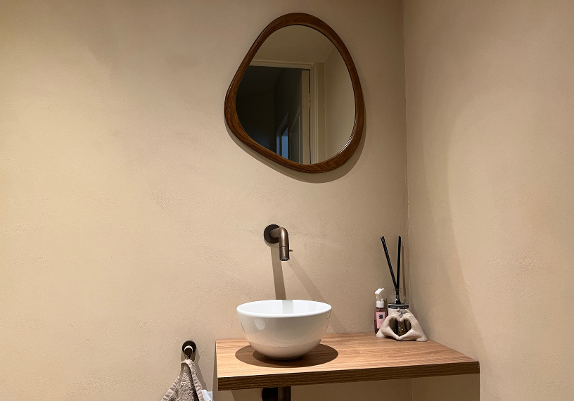 Microcement toilet Katwijk