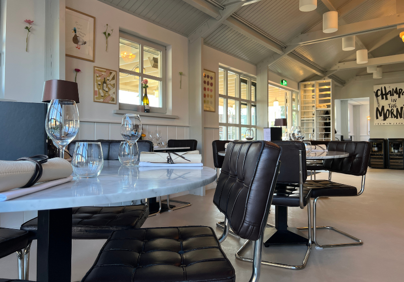 Microcementvloer restaurant Hoogmade