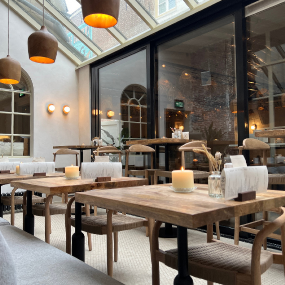 Microcement restaurant