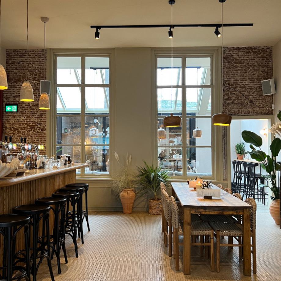 Microcement restaurant